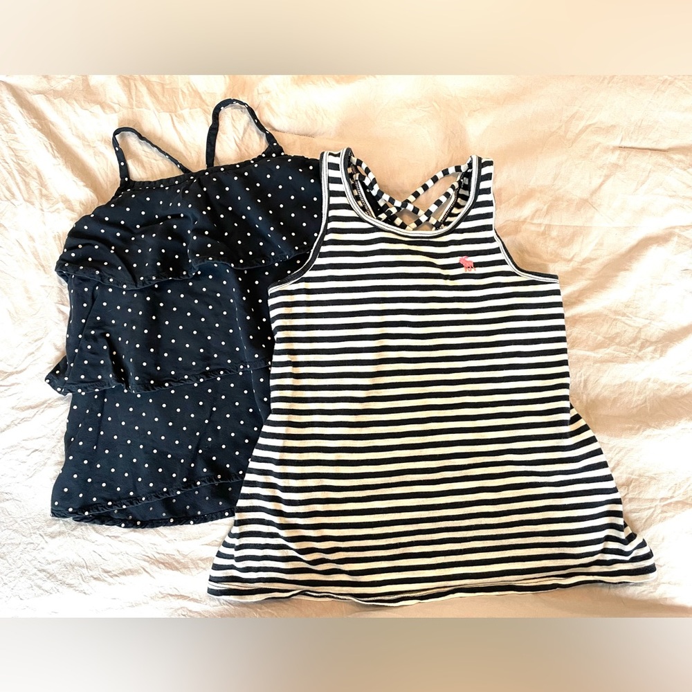 Abercrombie kids set of 2 girls size 7/8 tank tops